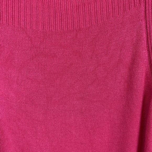 🛍 Leo & Nicole Pink Sweater Tank Medium - Picture 2 of 5